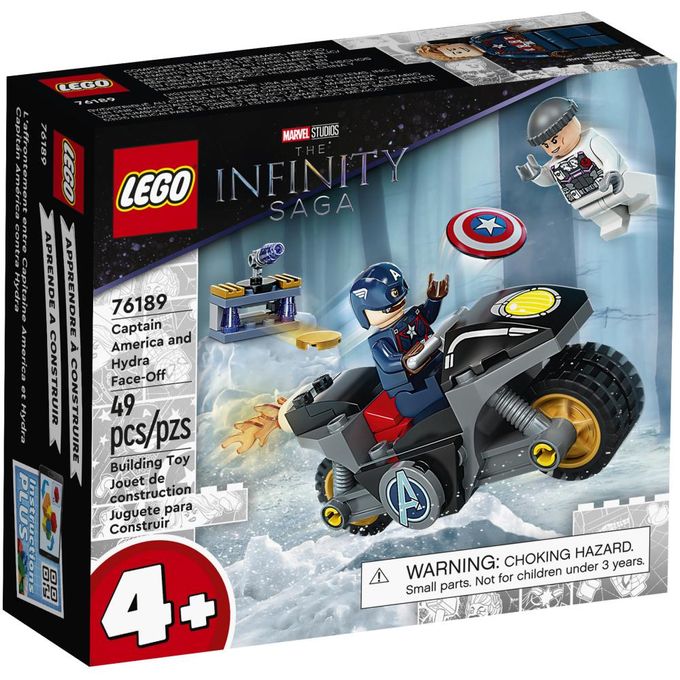 76189 Lego Marvel The Infinty Saga - o Confronto Entre Capitão América e Hydra - LEGO