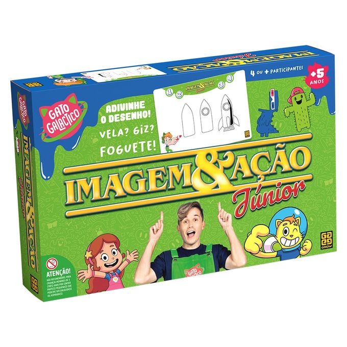 Jogo Imagem & Ação Júnior Gato Galactico - GROW