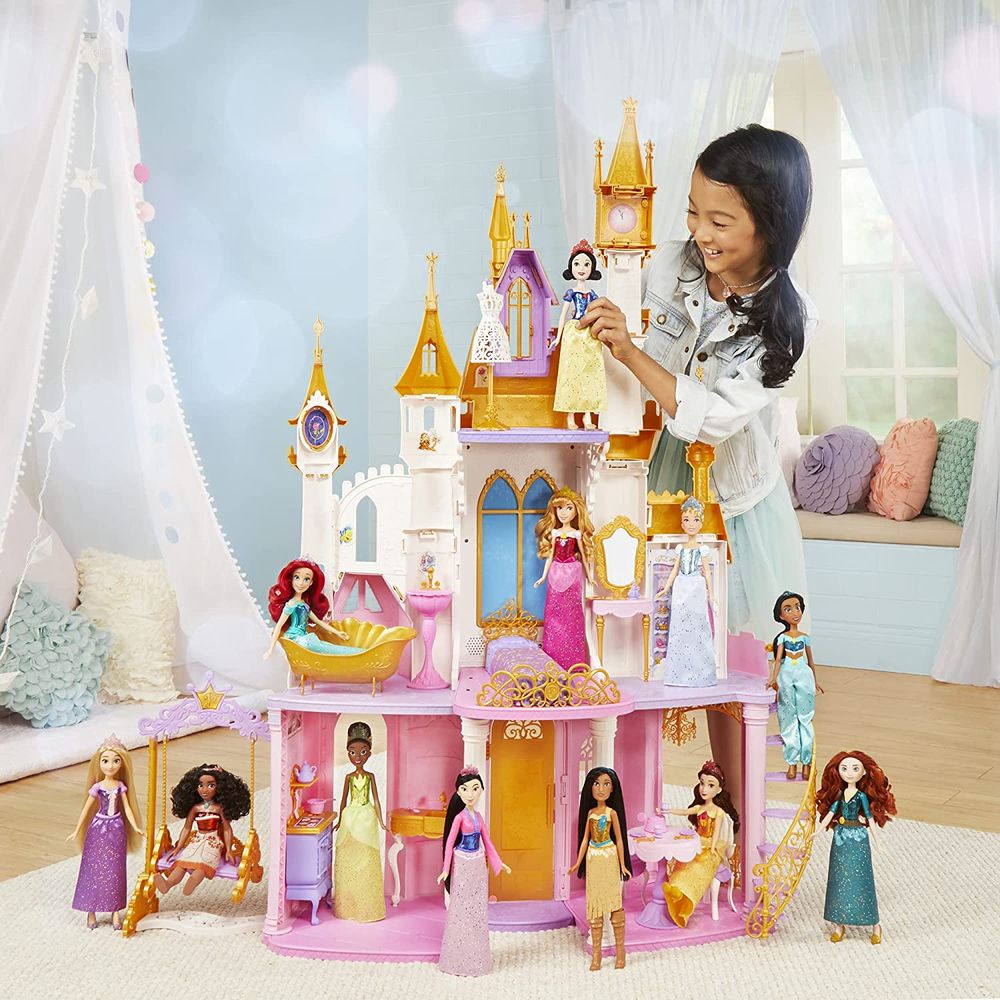 Princesas Disney - Castelo Real de Luxo F1059 - Hasbro - MP Brinquedos