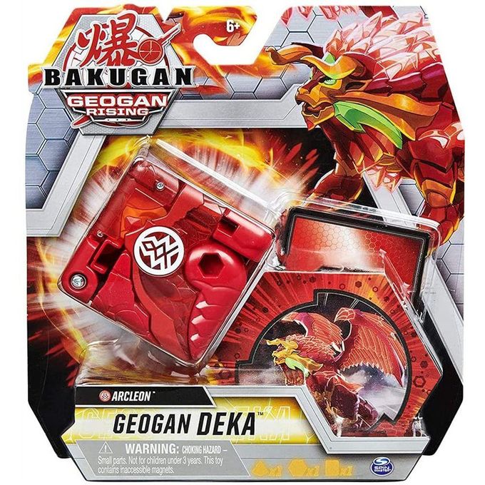Bakugan Geogan Deka - Figura Arcleon (vermelho) - Sunny - SUNNY