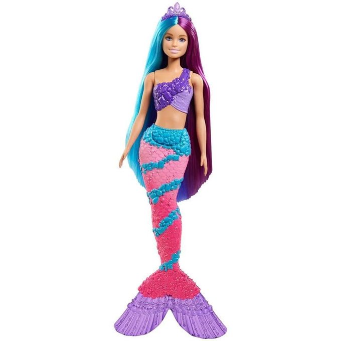 Barbie Dreamtopia Sereia - Princesa Penteados Fantsticos Gtf37 - MATTEL