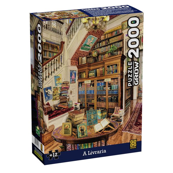 Puzzle 2000 peas A Livraria - GROW