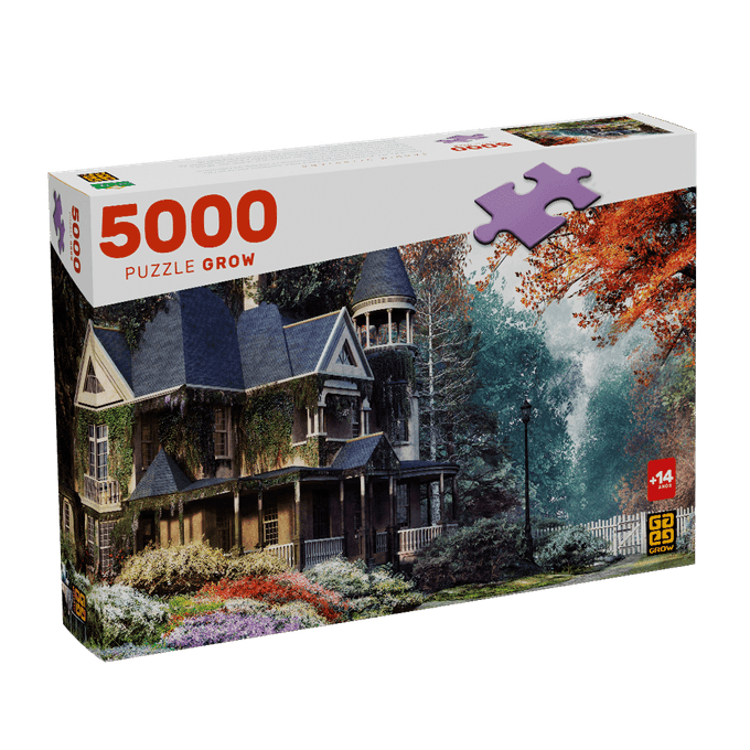 Puzzle 5000 peças Jardim Vitoriano - GROW