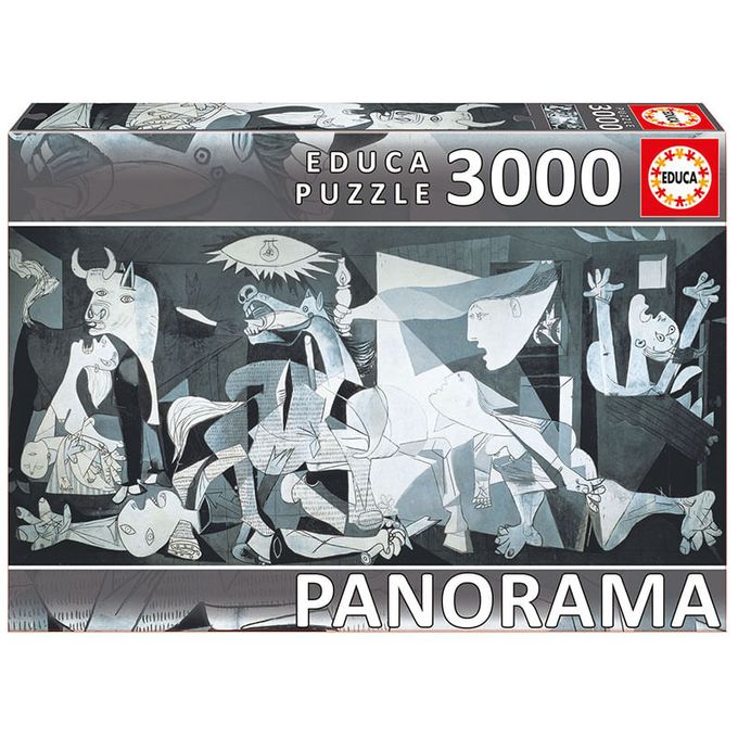 Puzzle 3000 peças Panorama Guernica - Educa - Importado - GROW