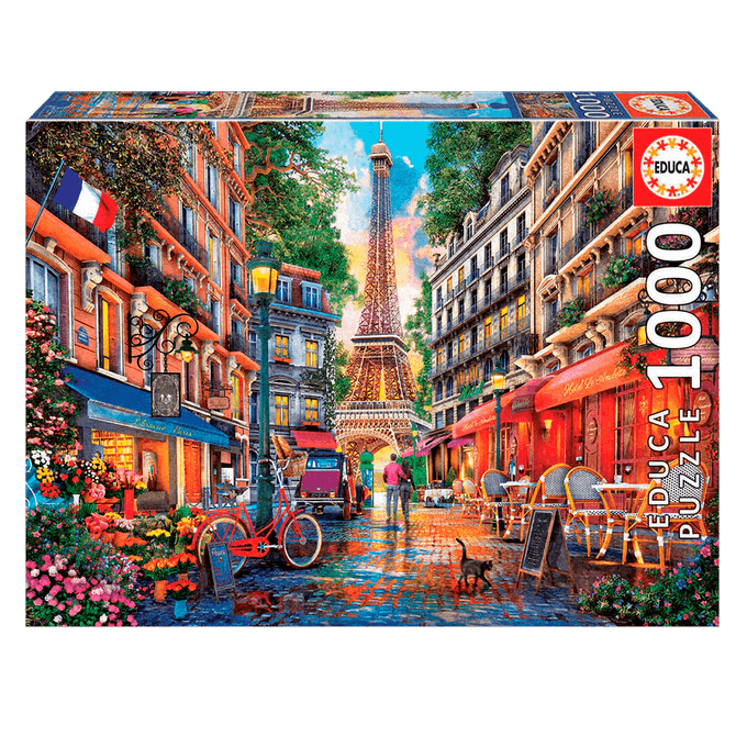 Puzzle 1000 peas Paris, Dominic Davison Importado - GROW