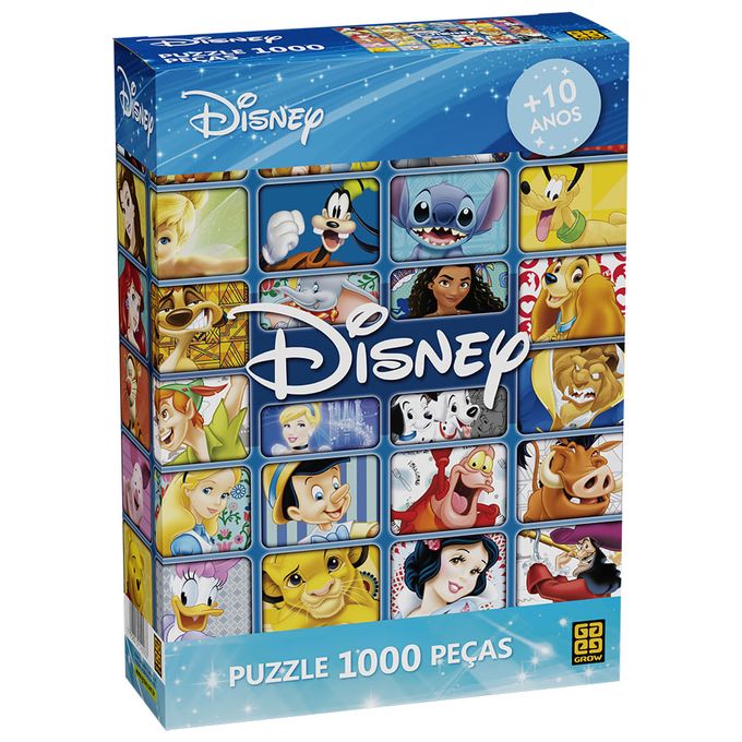 Puzzle 1000 peças Disney - GROW