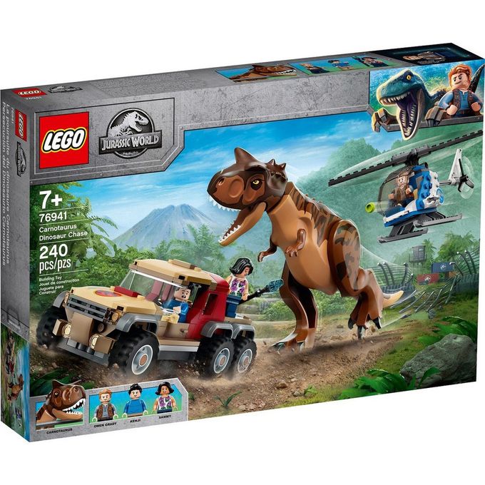 76941 Lego Jurassic World - Perseguição do Dinossauro Carnotaurus - LEGO