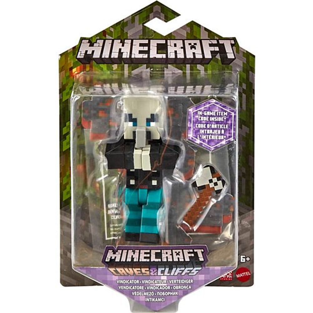Minecraft - Boneco Defensor com Acessório Gtt47 - MP Brinquedos