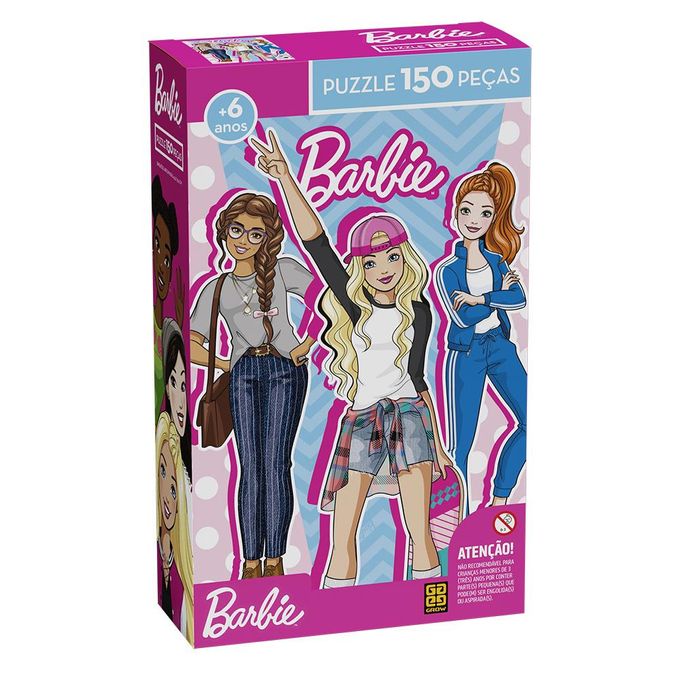 Quebra-Cabeça 150 Peças - Barbie - Grow - GROW