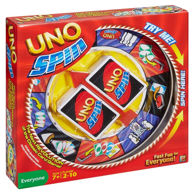 Jogo Uno Spin - Mattel - MATTEL