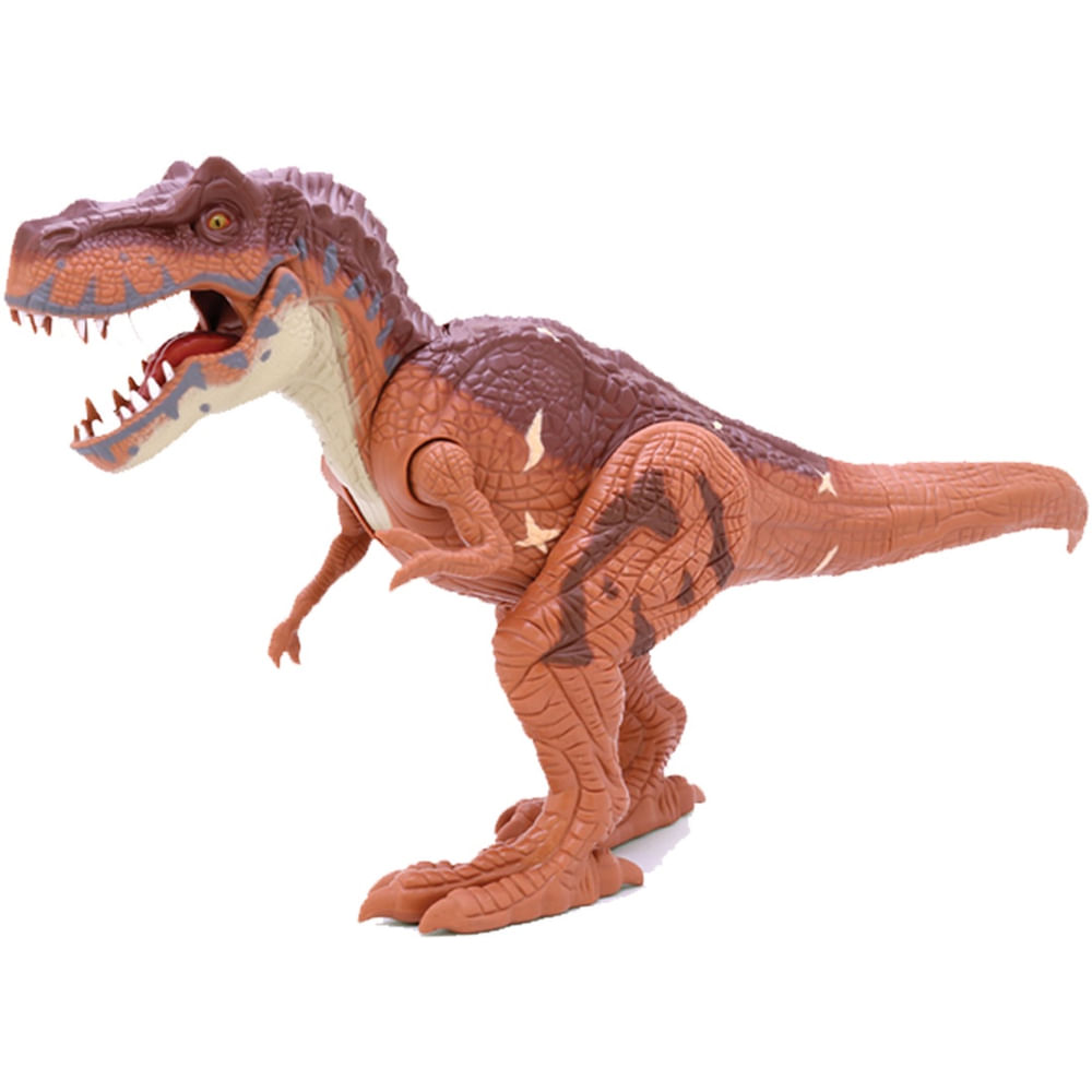 Dinossauro de Brinquedo Tiranossauro Rex - Emite Som e Luz com