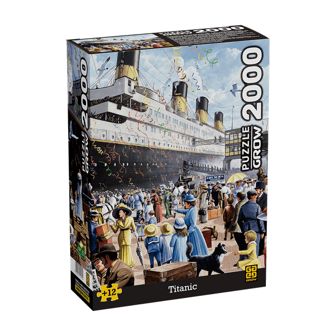 Puzzle 2000 peças Titanic - GROW