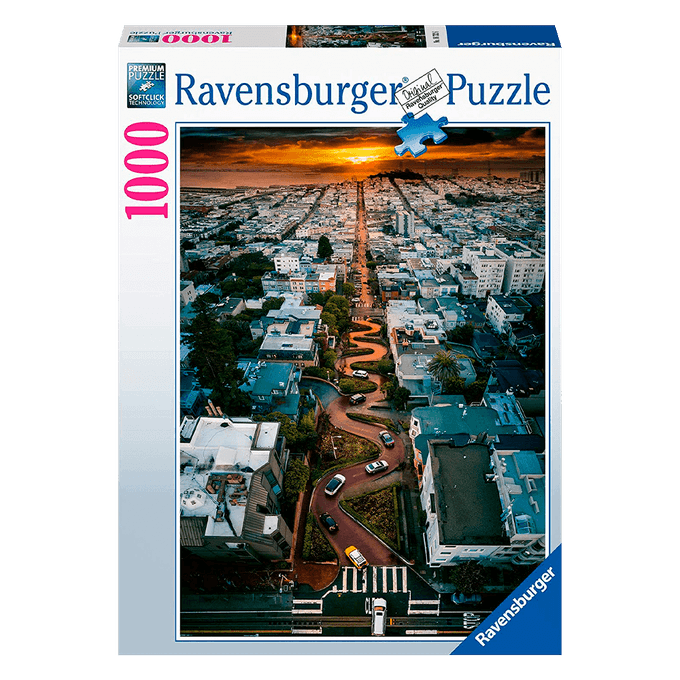 Puzzle 1000 peças Vista de São Francisco - Ravensburger - Importado - GROW