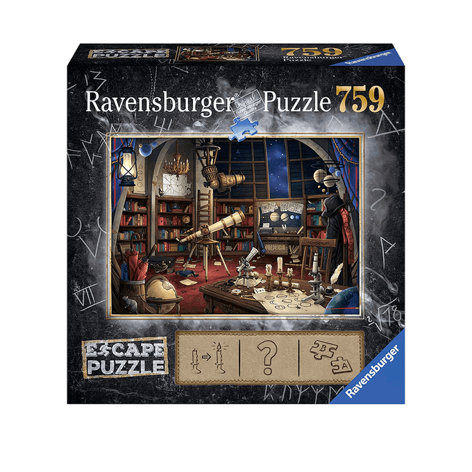 Puzzle 759 peças Escape Observatório - Ravensburger - Imp - GROW