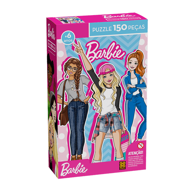 Puzzle 150 peças Barbie - GROW