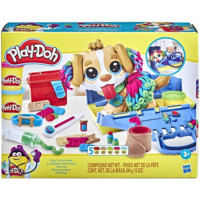 Massinha Play-Doh - Pet Shop - Kit Veterinário F3639 - Hasbro - HASBRO