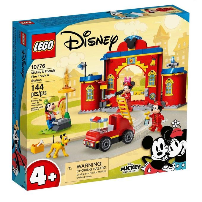 10776 Lego Mickey And Friends - Caminhão e Quartel de Bombeiros do Mickey e Amigos - LEGO