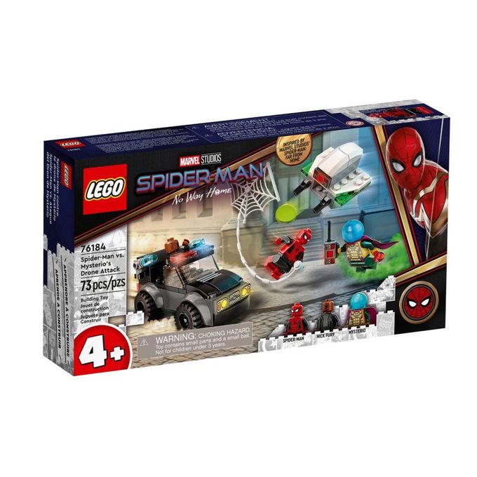 76184 Lego Super Heroes Spiderman - Homem Aranha X Ataque do Drone do Mistério - LEGO