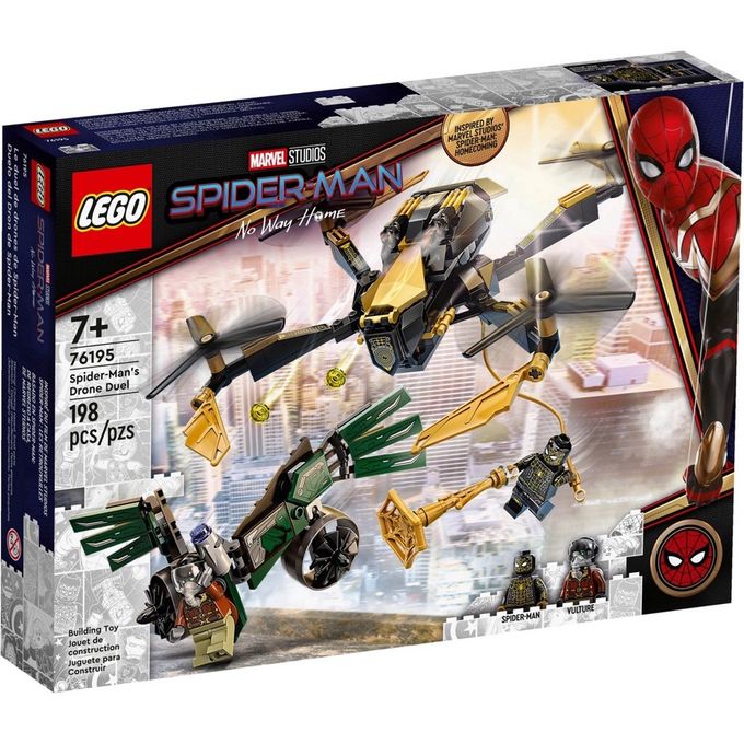 76195 Lego Super Heroes Spiderman - Duelo de Drones do Homem Aranha - LEGO