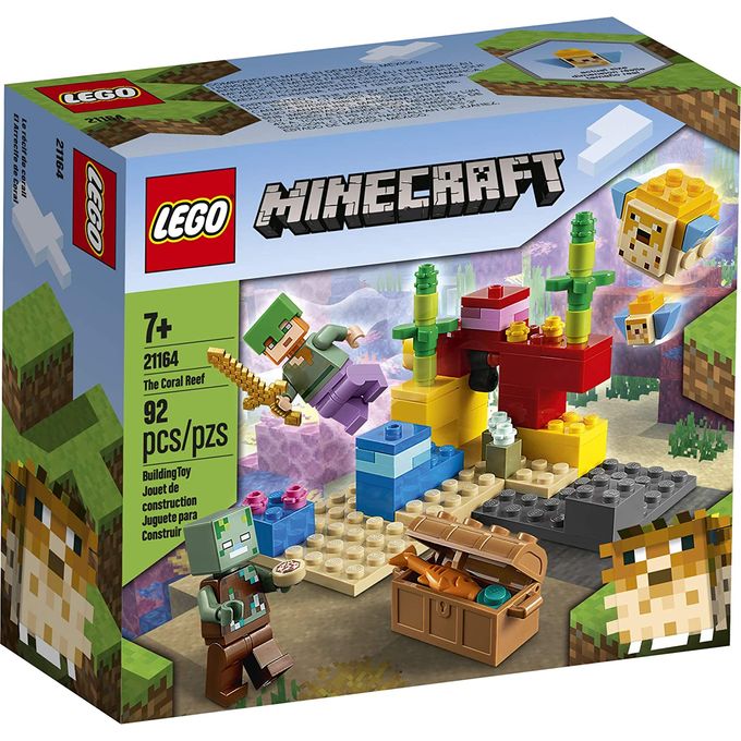 21164 Lego Minecraft - o Recife de Coral - LEGO