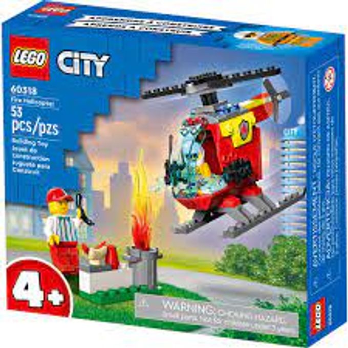 60318 Lego City - Helicóptero Dos Bombeiros - LEGO