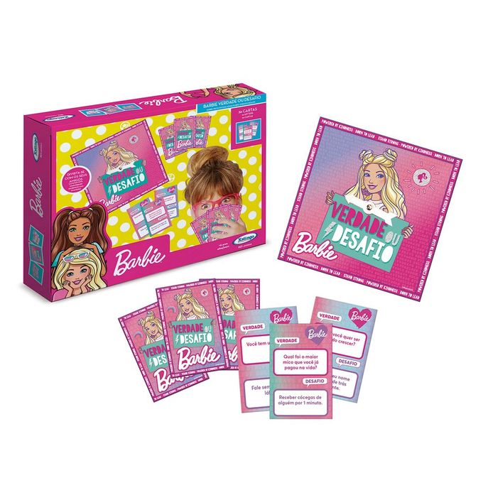 Jogo Barbie - Verdade ou Desafio - Xalingo - XALINGO