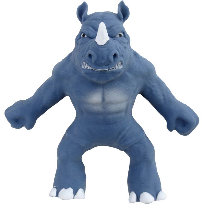 Stretchapalz - Figuras 14cm - Série Animais - Grunty (rinoceronte) - Sunny - SUNNY