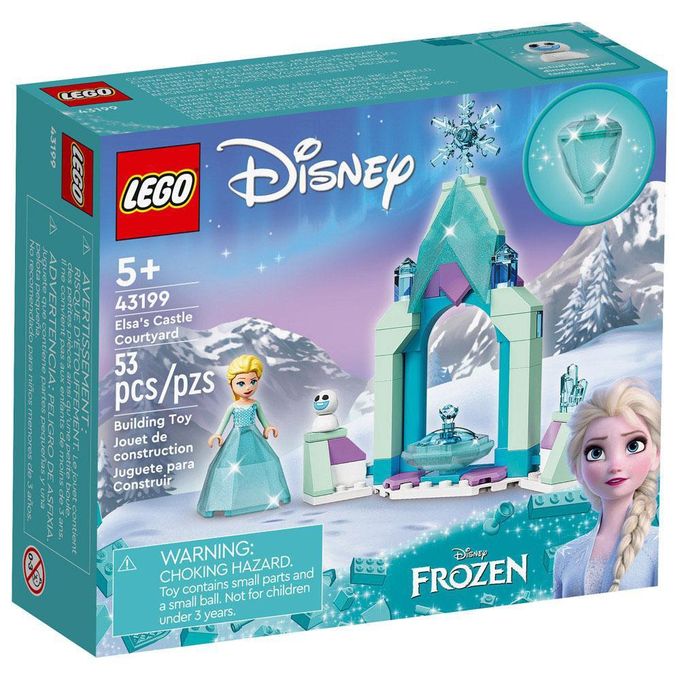 43199 Lego Frozen 2 - Pátio do Castelo da Elsa - LEGO
