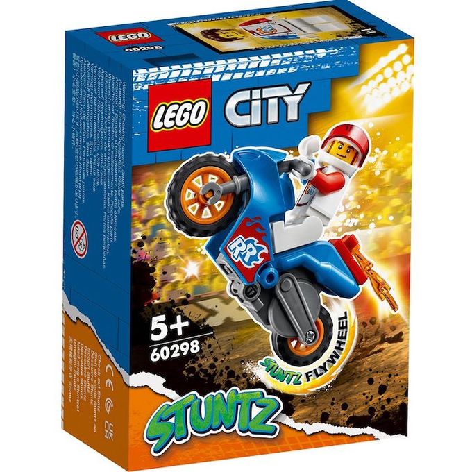 60298 Lego City Stuntz - Motocicleta de Acrobacias Foguete - LEGO