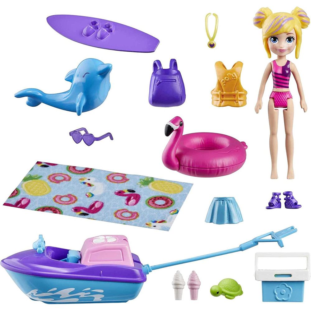 Polly Pocket - Pacote de Aventura Aquática Gxv26 - MP Brinquedos