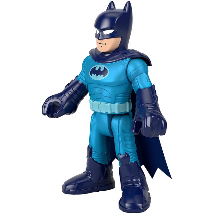 Imaginext - Liga da Justiça - Boneco Batman Defender Azul/roxo Xl Hfd50 - IMAGINEXT