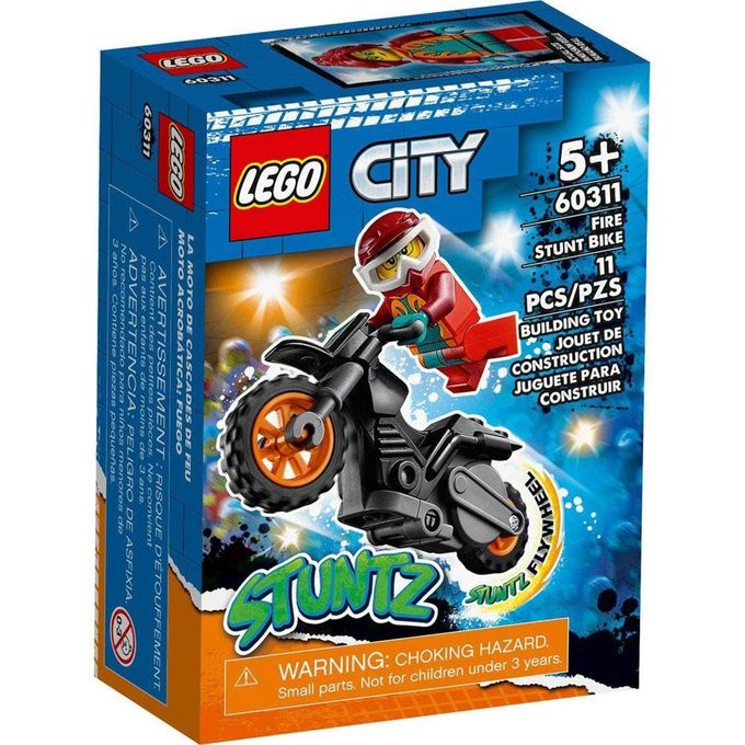 60311 Lego City Stuntz - Motocicleta de Acrobacias Dos Bombeiros - LEGO