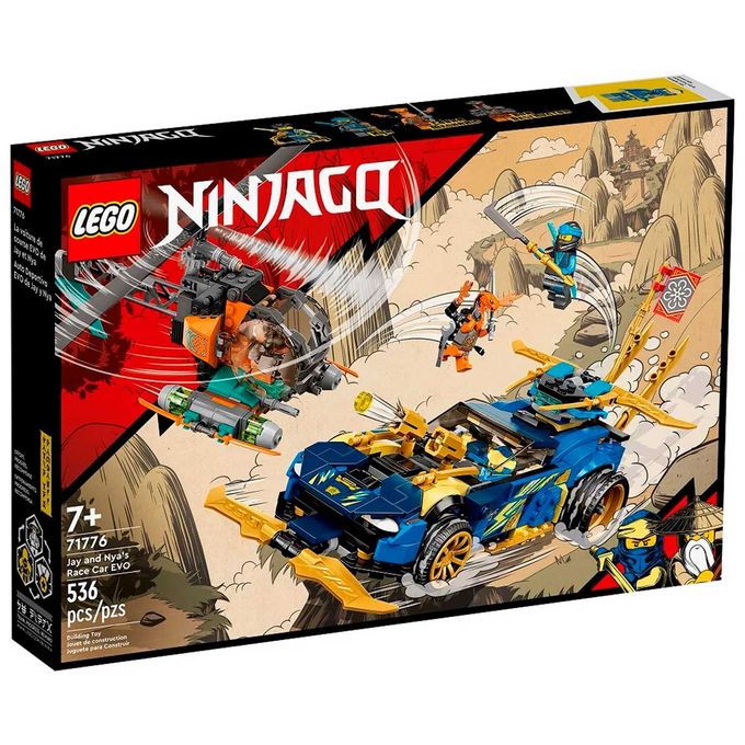 71776 Lego Ninjago - Carro de Corrida Evo do Jay e da Nya - LEGO