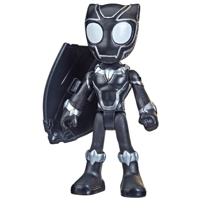 Spidey And His Amazing Friends - Boneco Black Panther F3997 - HASBRO