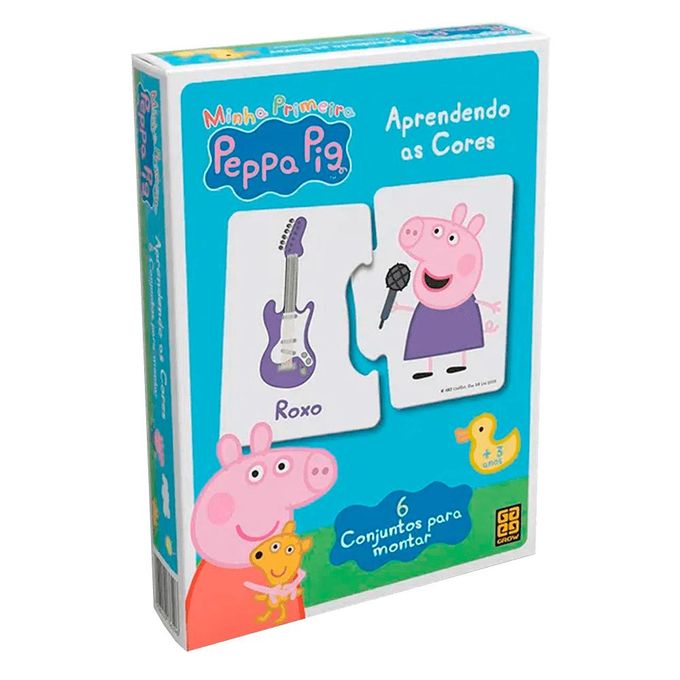 Peppa Pig - Aprendendo As Cores - Grow - GROW