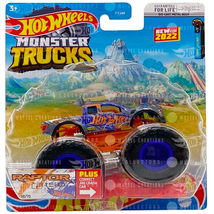 Hot Wheels - Monster Trucks - Raptor F150 Hcp43 - MATTEL