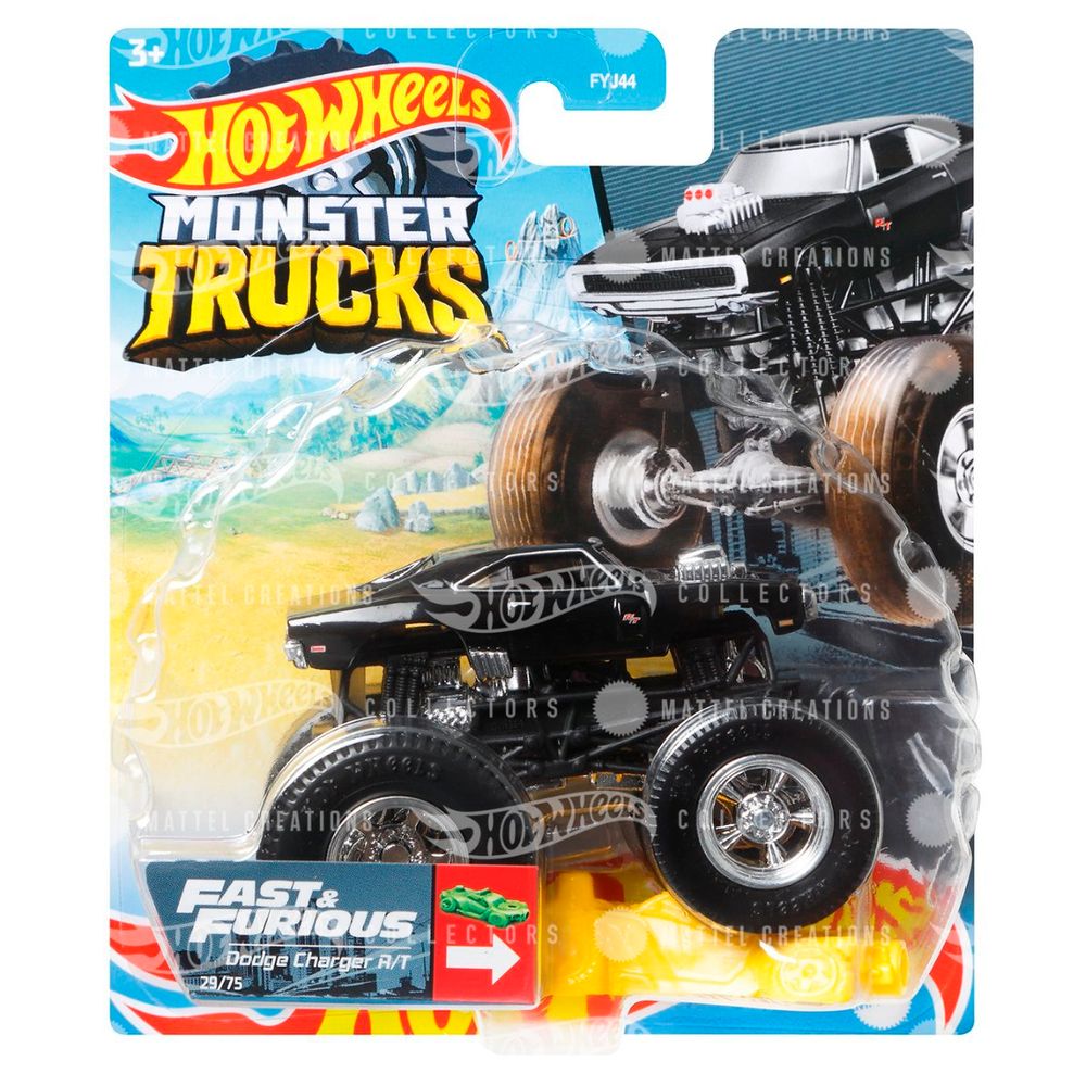 Carrinho Monster Trucks Veículo de Brinquedo - Caixa de Choques Mattel -  Carrinho de Brinquedo - Magazine Luiza