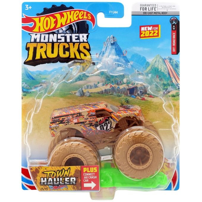 Hot Wheels - Monster Trucks - Town Hauler Hcp87 - MATTEL