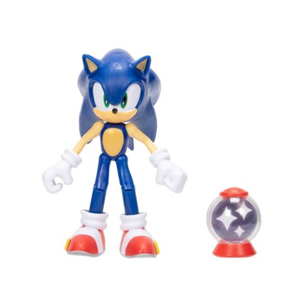 Novo Boneco Sonic The Hedgenog Super Sonic Articulado