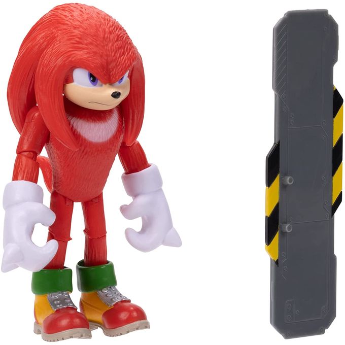 Sonic 2 Filme - Boneco Articulado - Knuckles - Candide - MP Brinquedos