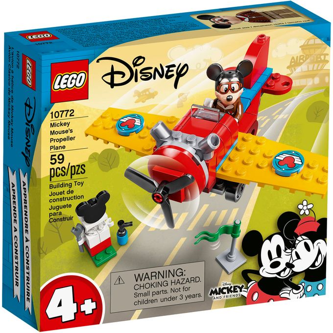 10772 Lego Mickey And Friends - Avião a Hélice do Mickey Mouse - LEGO