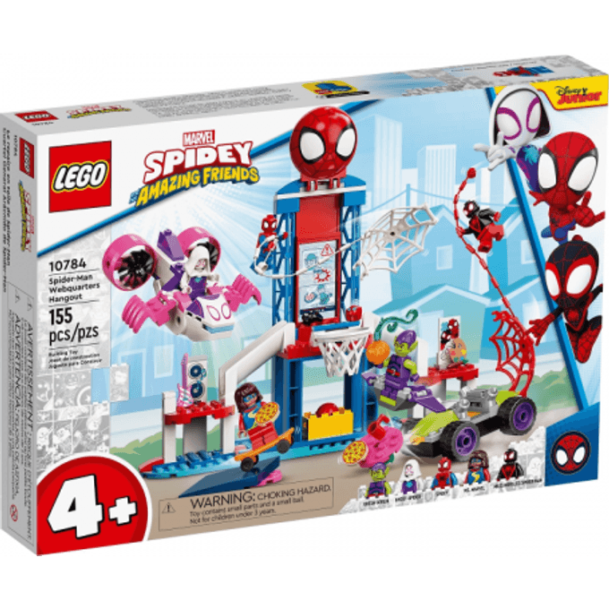 10784 Lego Spidey And His Amazing Friends - Esconderijo do Homem Aranha - LEGO