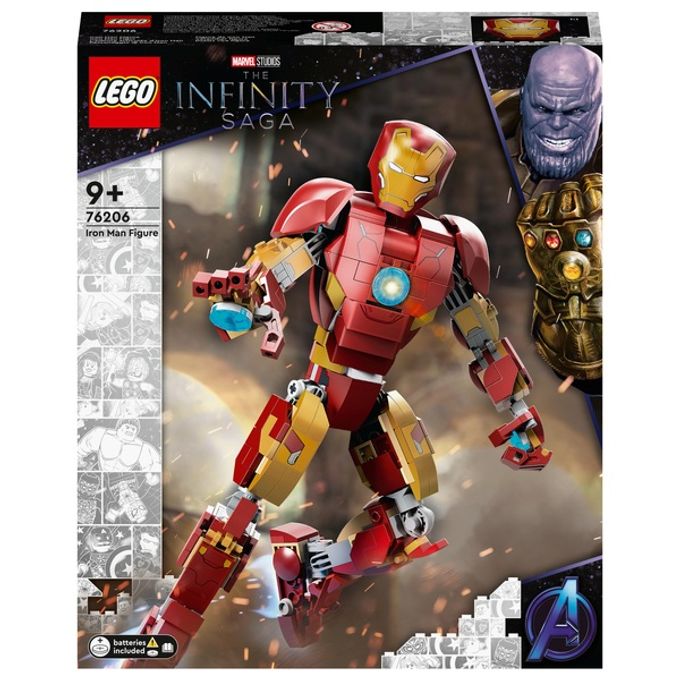 76206 Lego Marvel The Infinty Saga - Figura do Homem de Ferro - LEGO