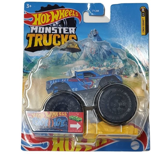 Hot Wheels - Monster Trucks - Race Ace Hcp81 - MATTEL