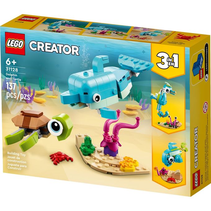 31128 Lego Creator - Golfinho e Tartaruga - LEGO