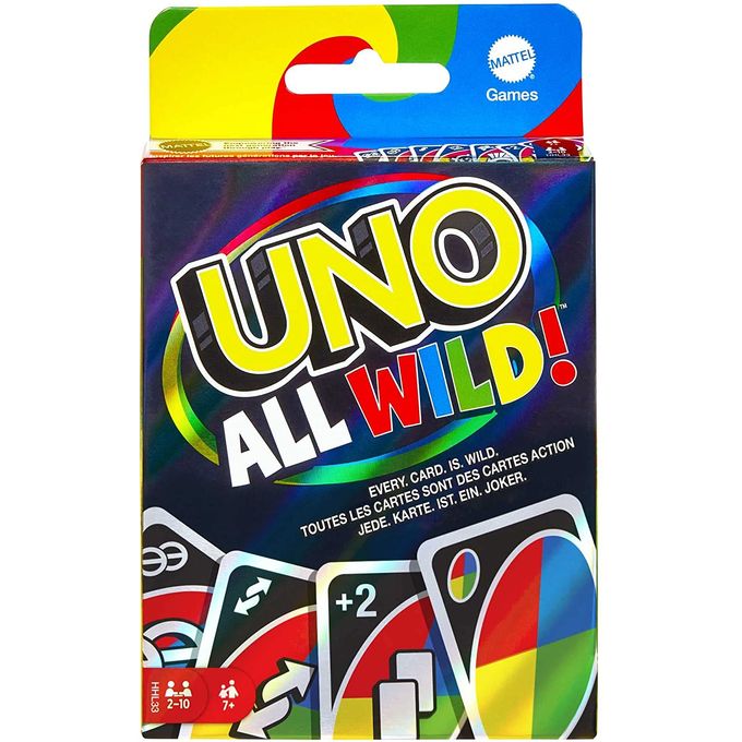 Jogo Uno All Wild! - Mattel - MATTEL