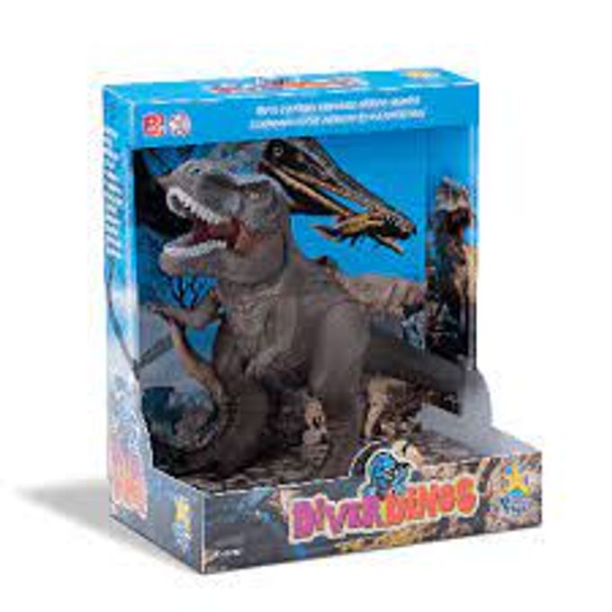 Dinossauro Diver Dinos - T-Rex - Divertoys - DIVERTOYS
