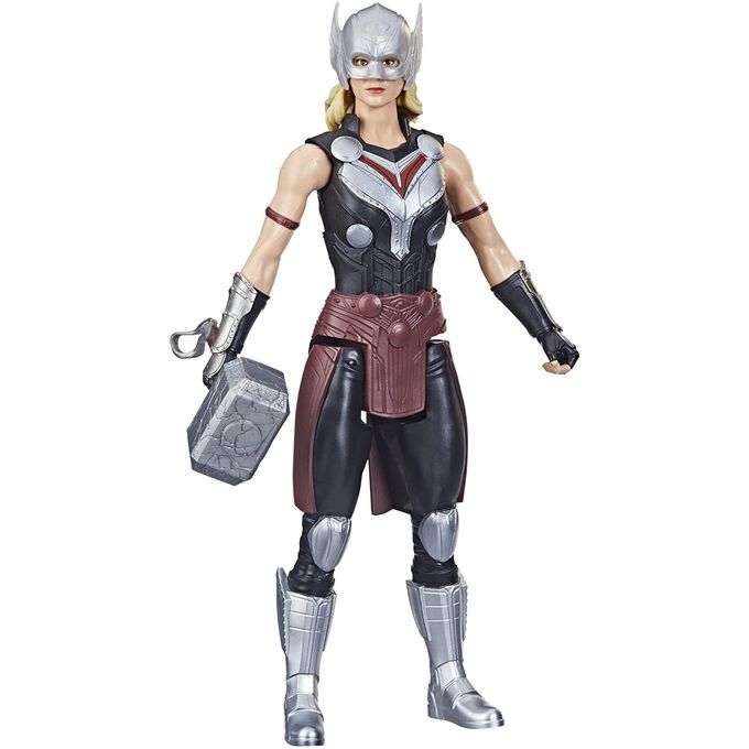 Boneca Mighty Thor - Thor Love And Thunder - Titan Hero Series F4136 - Hasbro - HASBRO