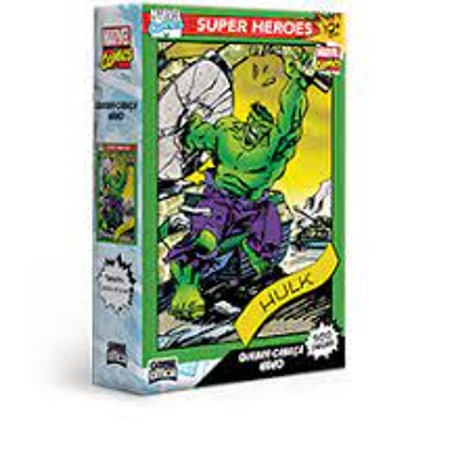Quebra-Cabeça 500 Peças Nano - Marvel Comics - Hulk - Toyster - TOYSTER