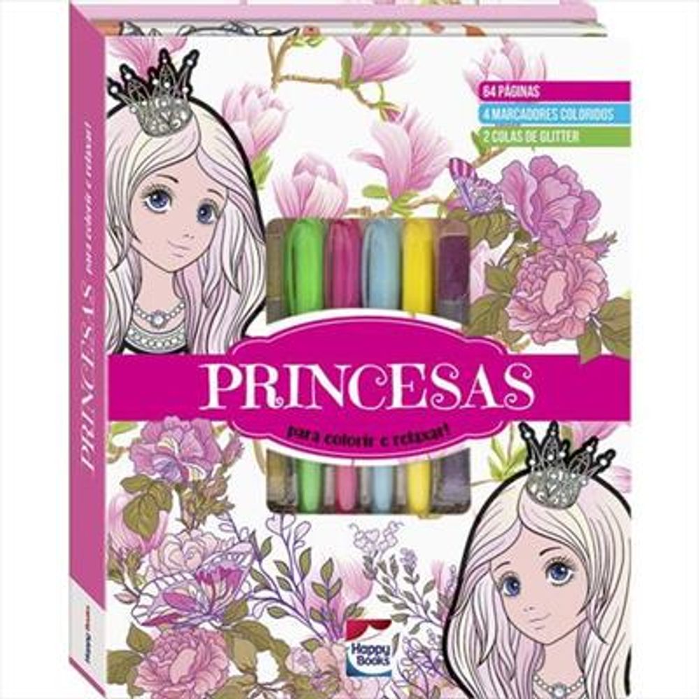 Superkit de Colorir: Princesas